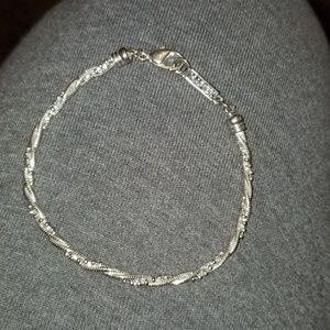 Napier 6.5" Silver Braclet